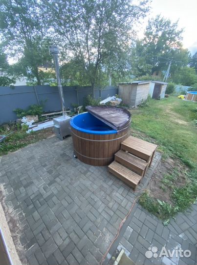 Купель с печкой