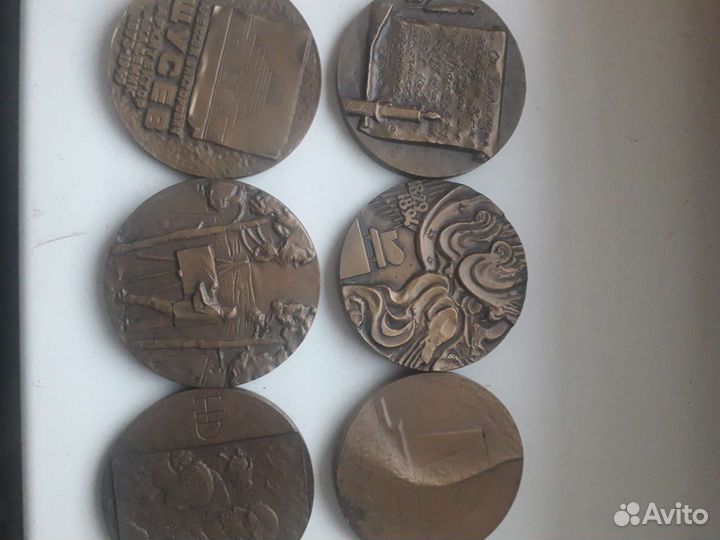 Настольная медаль коллекционная СССР