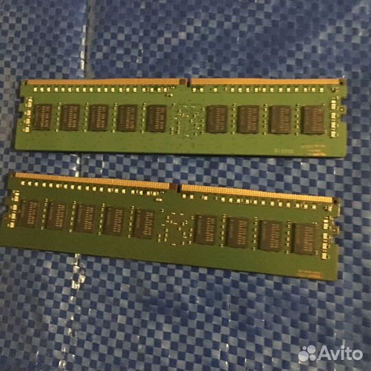 Оперативная память DDR4 Samsung 16gb (8x2) ECC reg