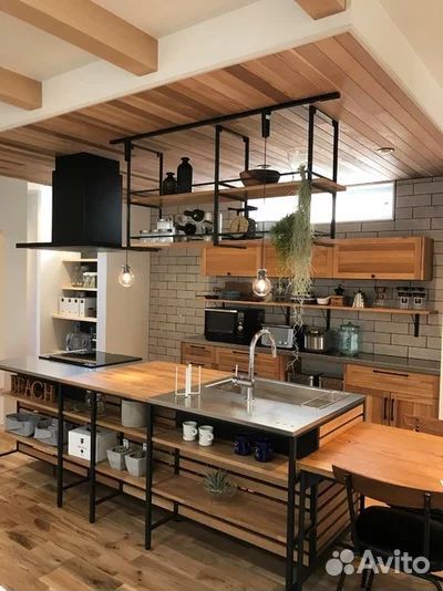 Кухонная мебель лофт