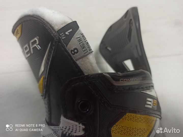 Коньки хоккейные Bauer supreme 3S pro 8D fit1