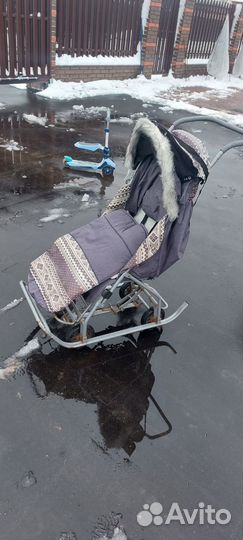 Санки коляска