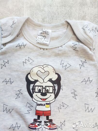 Боди с коротким рукавом Disney 86-92