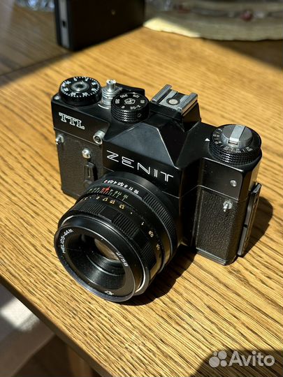 Плёночный фотоаппарат zenit TTL