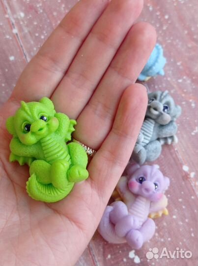 Мыло ручной работы дракон