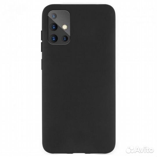 Силиконовый чехол для Samsung Galaxy A51 (чёрный)