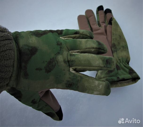 Перчатки Неопрен/ нейлон Мох