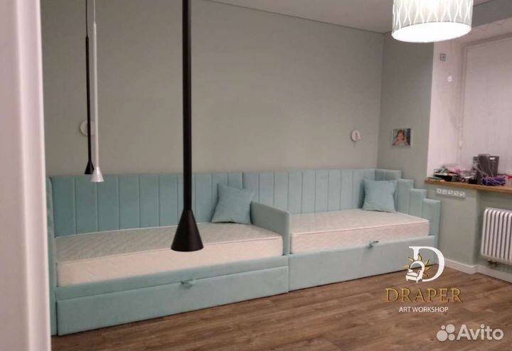 Детская кровать угловая