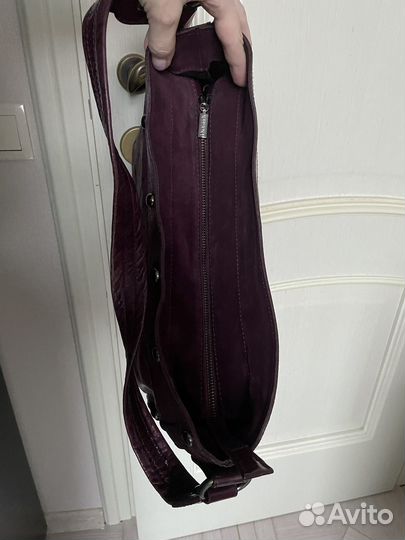 Сумка Ripani (Италия)нат. кожа бордовая