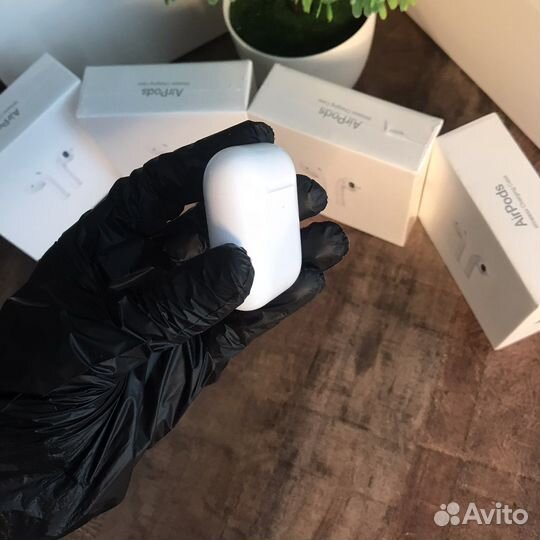 AirPods 2 Luxe (чехол в подарок)