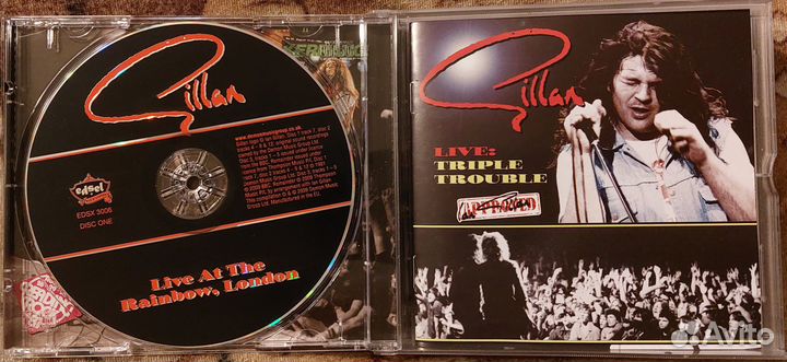 Gillan - live triple trouble (3 CD) (EU)
