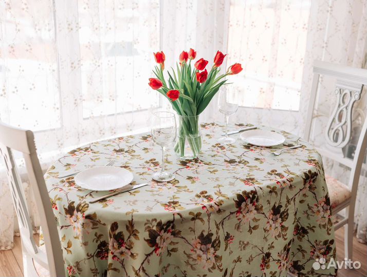 Скатерть хлопок новая