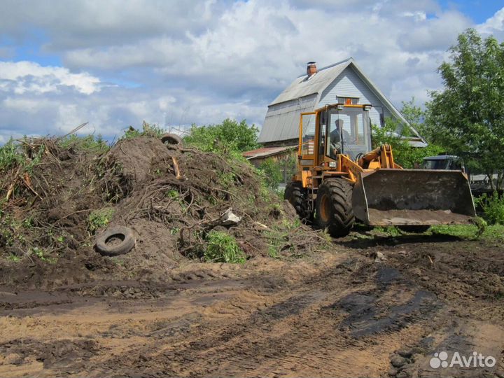 Спил-Деревьев-Расчистка участка