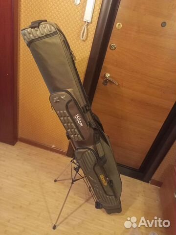 Жесткий чехол для удилищ 135 и 150 трехсекционный