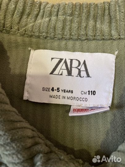 Рубашка zara для девочки