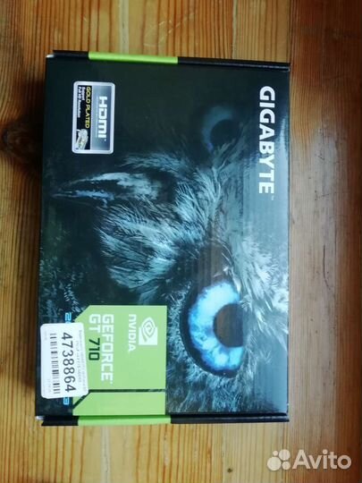 Видеокарта Geforce gt 710 2gb