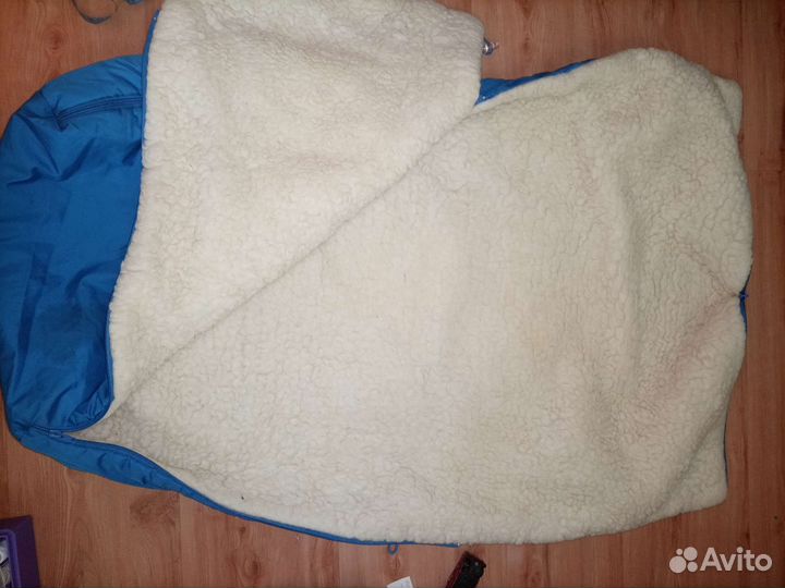 Конверт меховой в коляску или санки