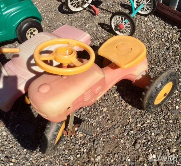 Педальные машинки и каталки СССР