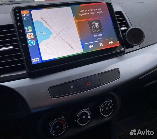 Магнитола на Lancer 10