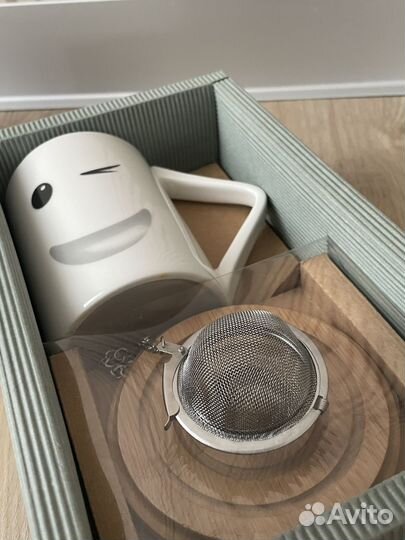 Чашка с заварником