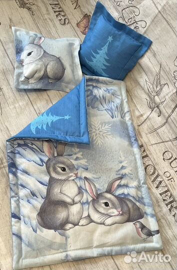 Белье постельное кукольное