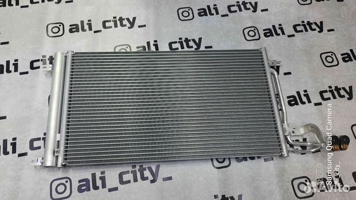 Радиатор кондиционера поло Sat