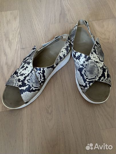 Сандалии натуральная кожа женские