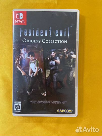 Nintendo Switch RE Origins Collection б/у