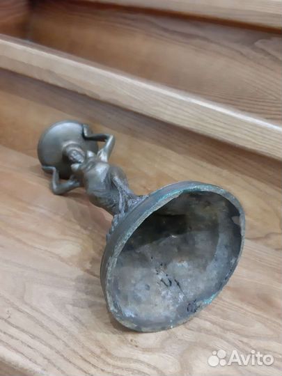 Подсвечник бронза