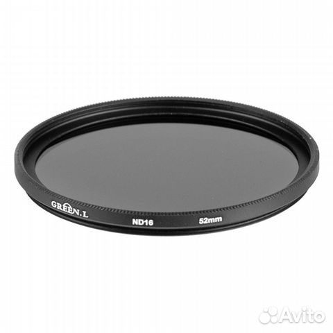 Светофильтр Green-L ND16 - 52mm