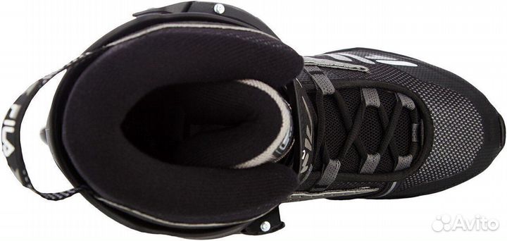 Ролики fila legacy comp Black-Grey Kra120