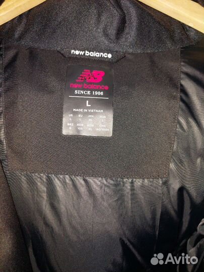 Куртка new balance зимняя