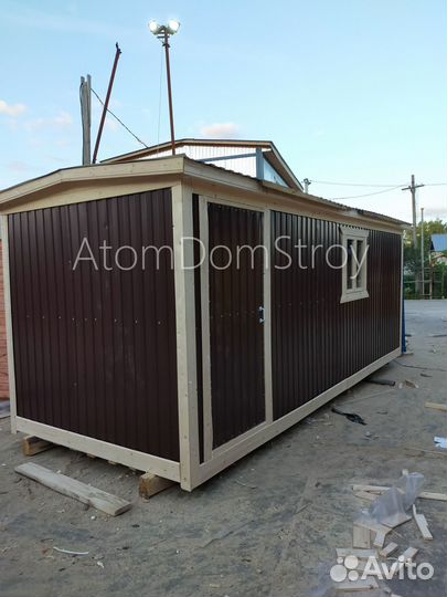 Бытовка металлическая хоз блок / С гарантией