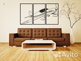 Панно из металла