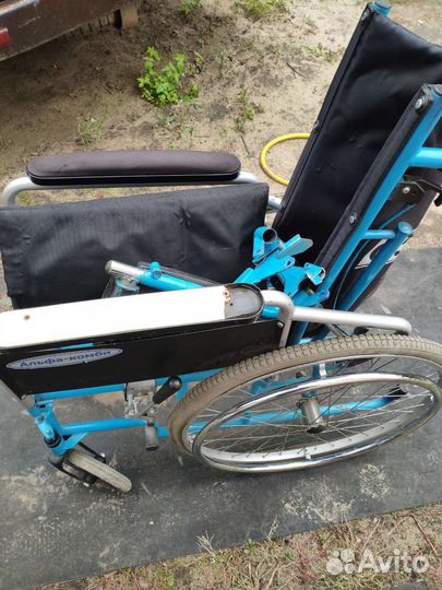 Инвалидная коляска складная бу