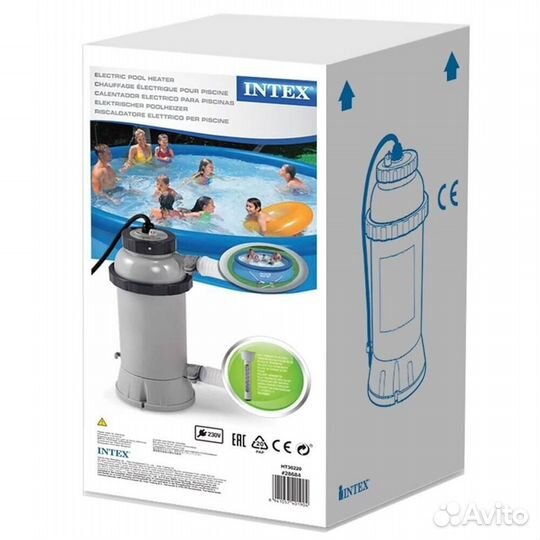 Проточный водонагреватель для бассейнов Intex