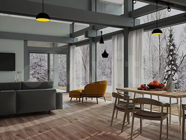 Дом 196 м² на участке 6,3 сот.