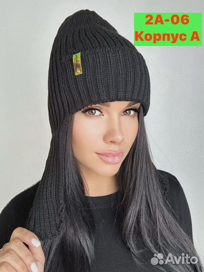 Комплект шапка и снуд для мужчин и женщин