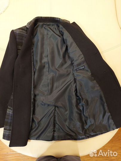 Пиджак-пальто мужское, шерсть (Италия)