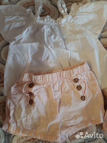 Пакет вещей для девочки 74 80