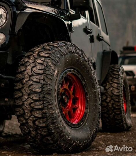 Диски KMC R17 5x127 ET+18 Jeep Wrangler