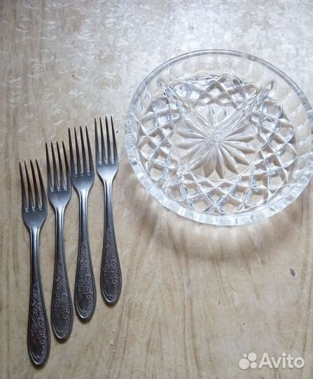 Блюдце, Тарелка, чайная пара, вилки
