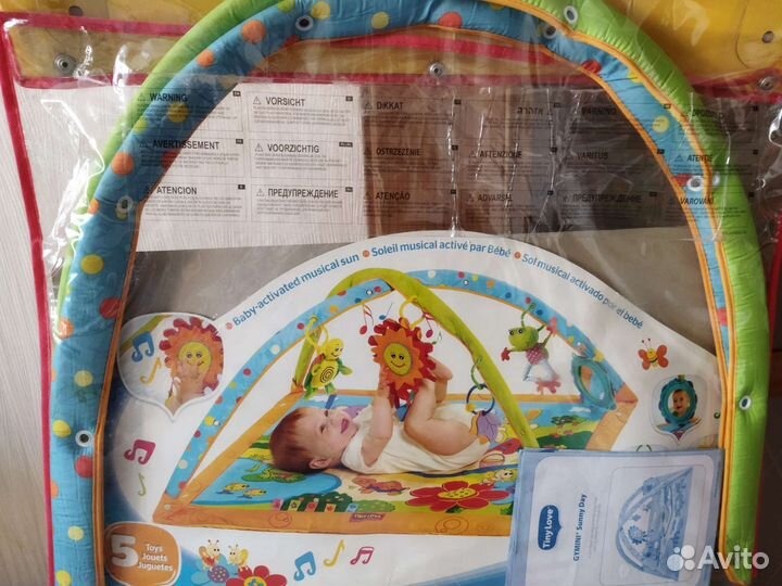 Развивающий коврик tiny love