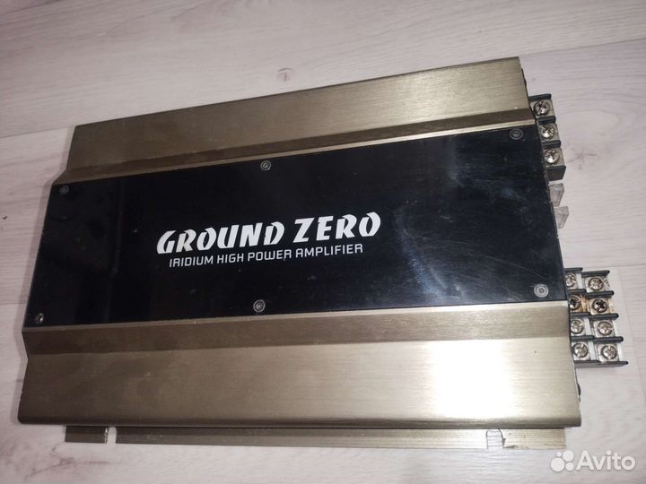 Автомобильный усилитель 4 канала