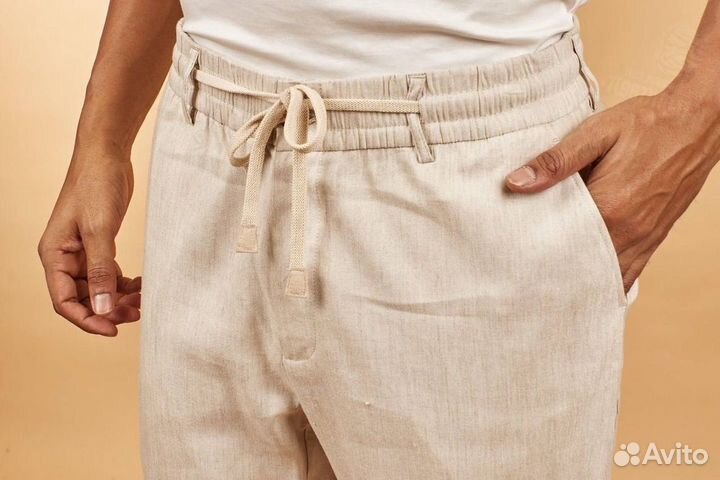 Мужской костюм льняной Eleventy