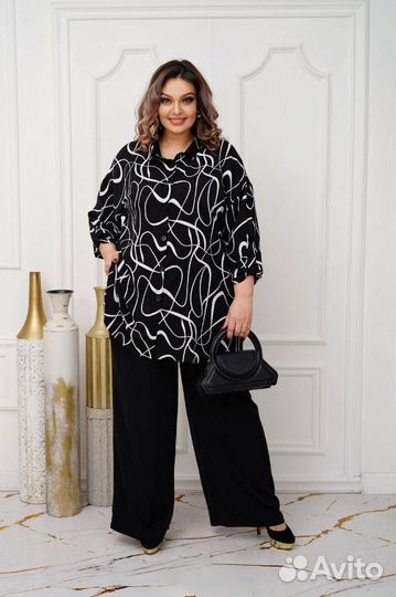 Костюм двойка большого размера