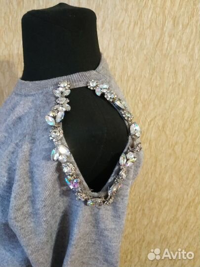 Брючный костюм женский шерстяной 44