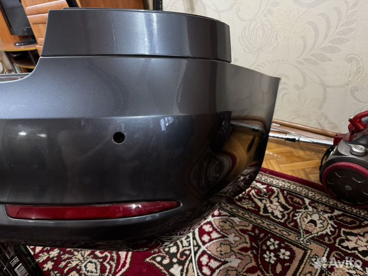 Задний бампер octavia a5 fl лифтбэк