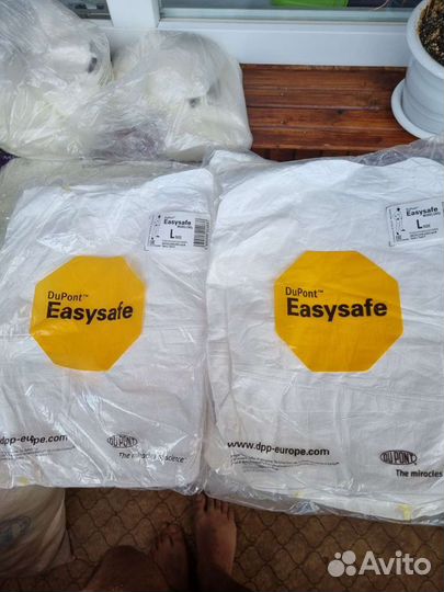 Tyvek Dupont Easysafe Малярные комбинизоны