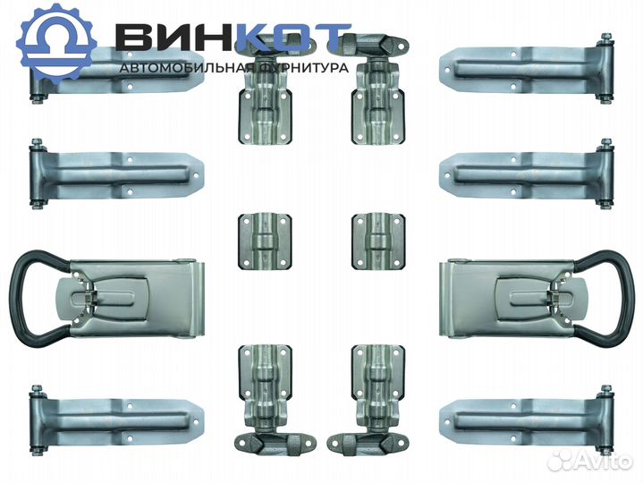 Комплект фурнитуры на задние ворота маз Камаз газ